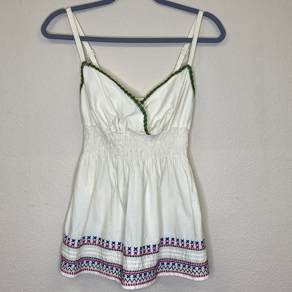Tommy Hilfiger Embroidered Summer Top Size Medium